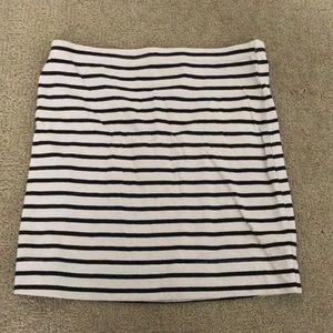 H&M stripe skirt